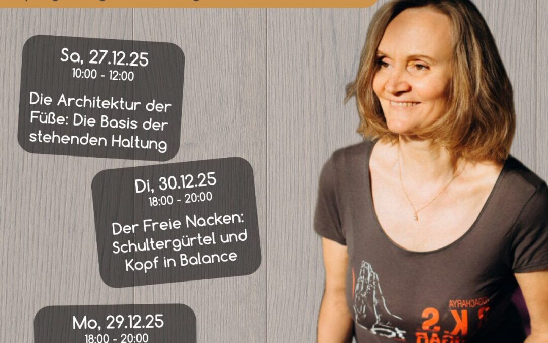 Fundament & Flügel: Iyengar Yoga für Erdung, Stabilität und Freiheit